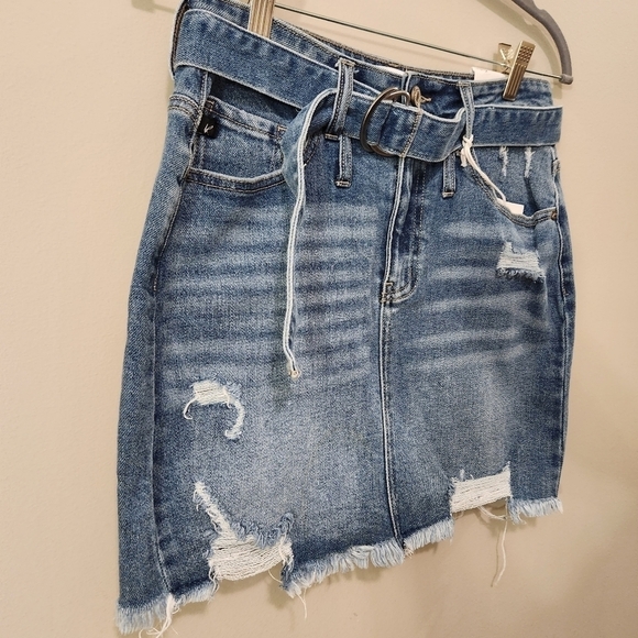 KanCan Size 26 Denim Mini Skirt NWT - Picture 3 of 10